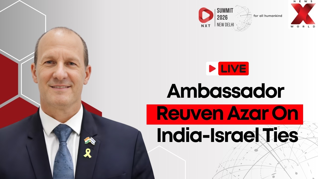 India-Israel Ties LIVE: Amb. Reuven Azar Speaks On India-Israel Defense, Technology | NewsX World