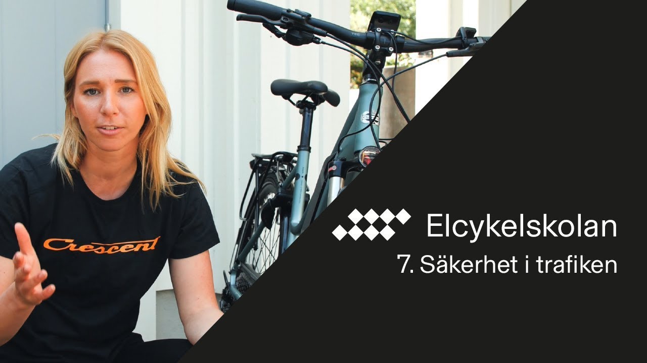 7. Elcykelskolan - Säkerhet i trafiken