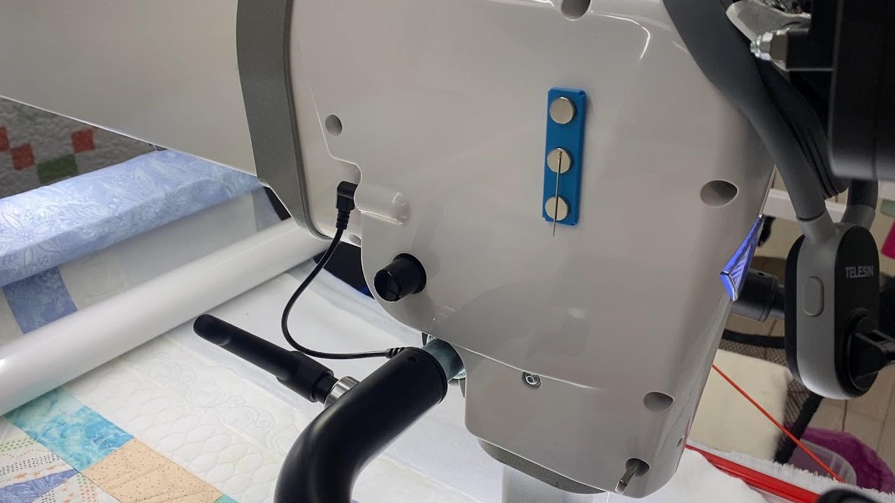 Креативное использование магнита на скамье @HandiQuilter Infinity 28