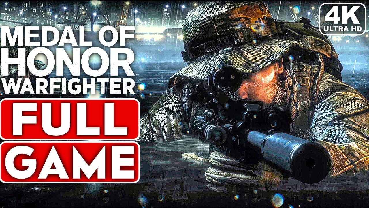 MEDAL OF HONOR WARFIGHTER Gameplay Walkthrough Part 1 FULL GAME [4K 60FPS PC ULTRA] - No Commentary