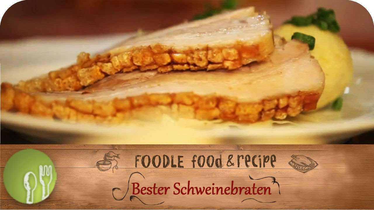 Der perfekte Schweinebraten vom Profikoch | How to do a perfect Schweinebraten