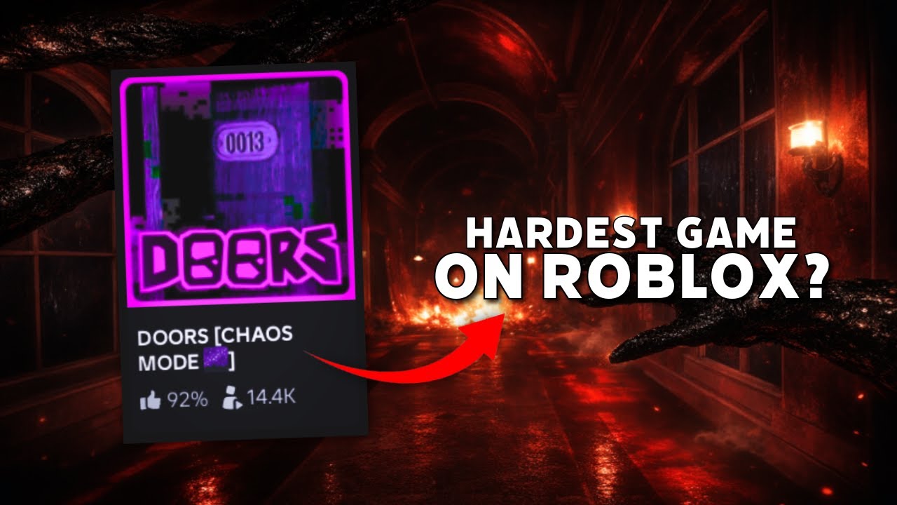 The Hardest Game On Roblox? Doors