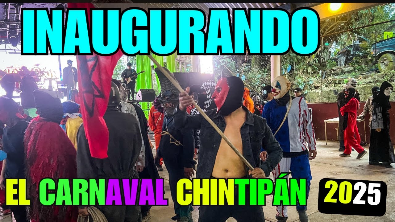 ASÍ INAUGURAMOS EL CARNAVAL CHINTIPÁN 2025 ~ BANDA CORAZÓN GUADALUPANO ~ GRUPO RENOVACION MUSICAL