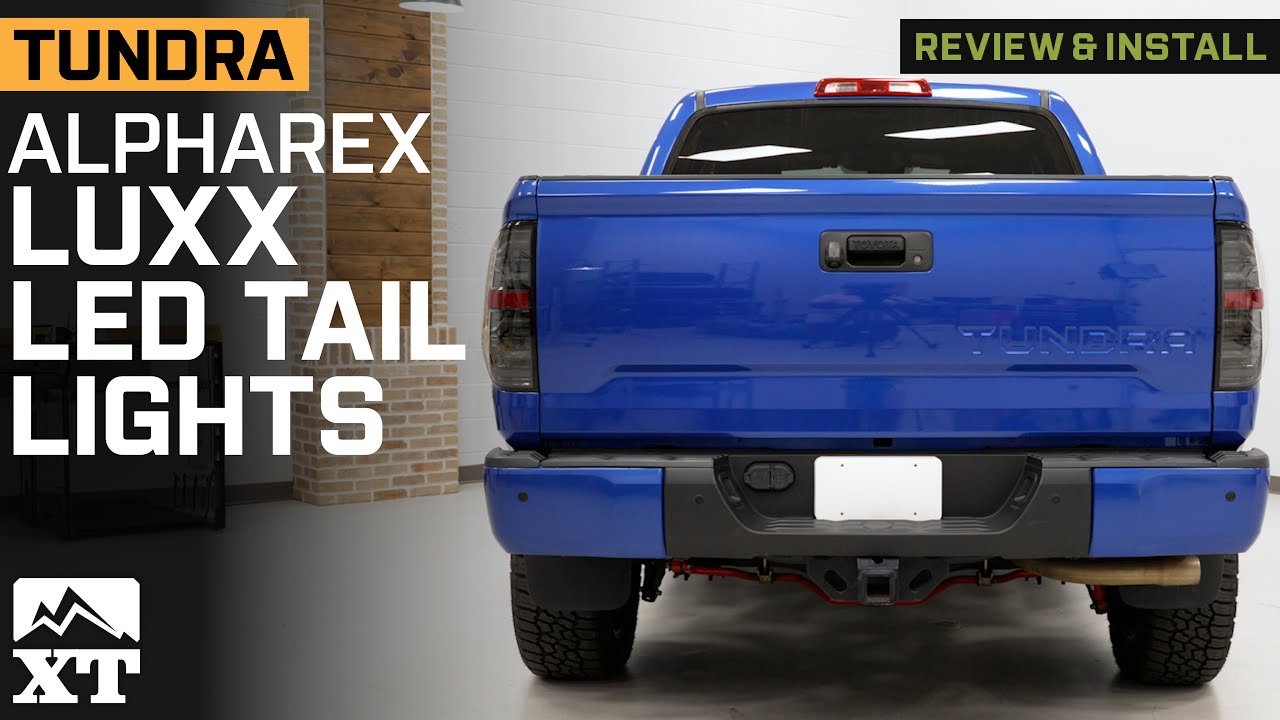 2014-2021 Tundra AlphaRex LUXX-Series LED Tail Lights Review & Install