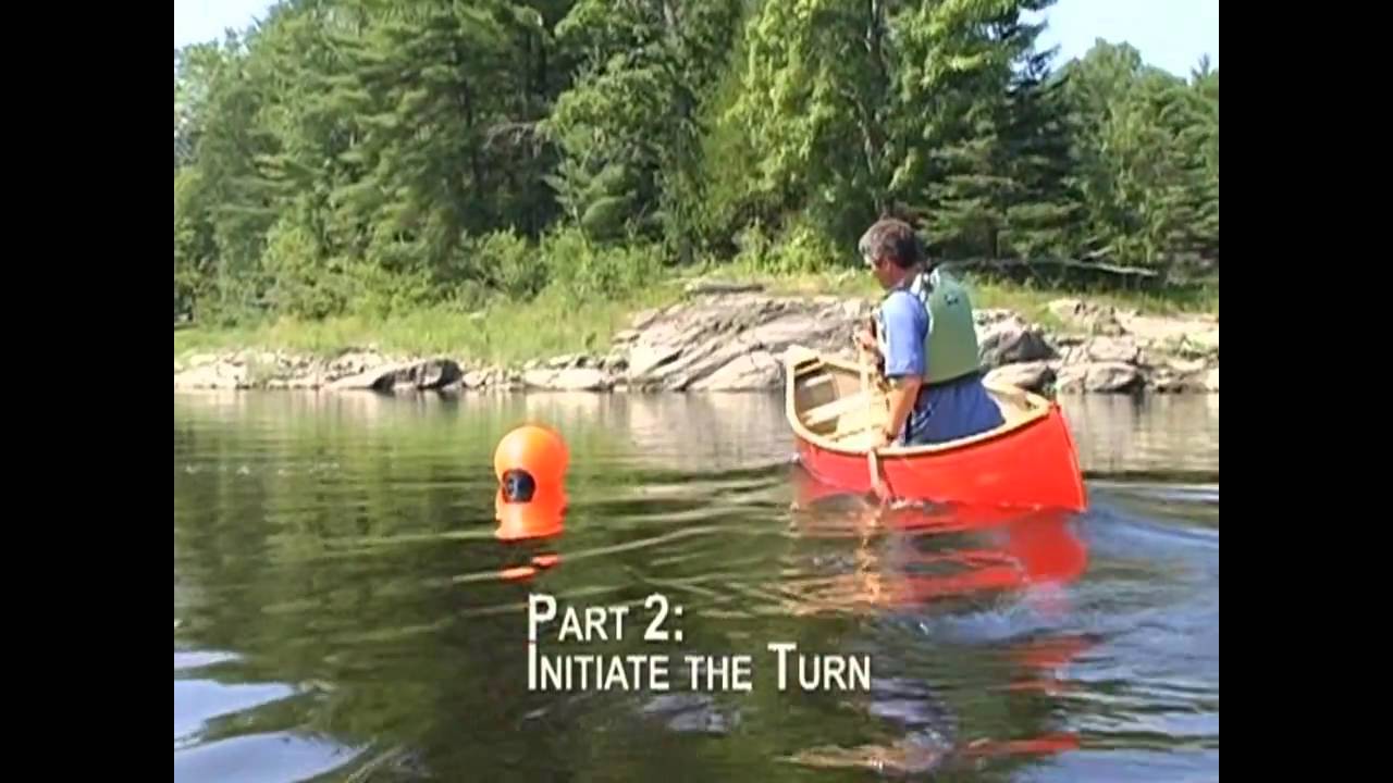 Canoe Technique - Carving On-Side Turn