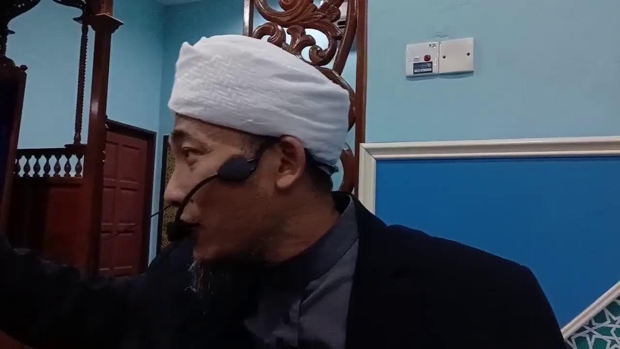 KULIAH MAGHRIB - MASJID AR RASHIDIN KG SUNGAI PULAI LAUT MUAR JOHOR 12 /2 / 26  TAFSIR AL-QURAN