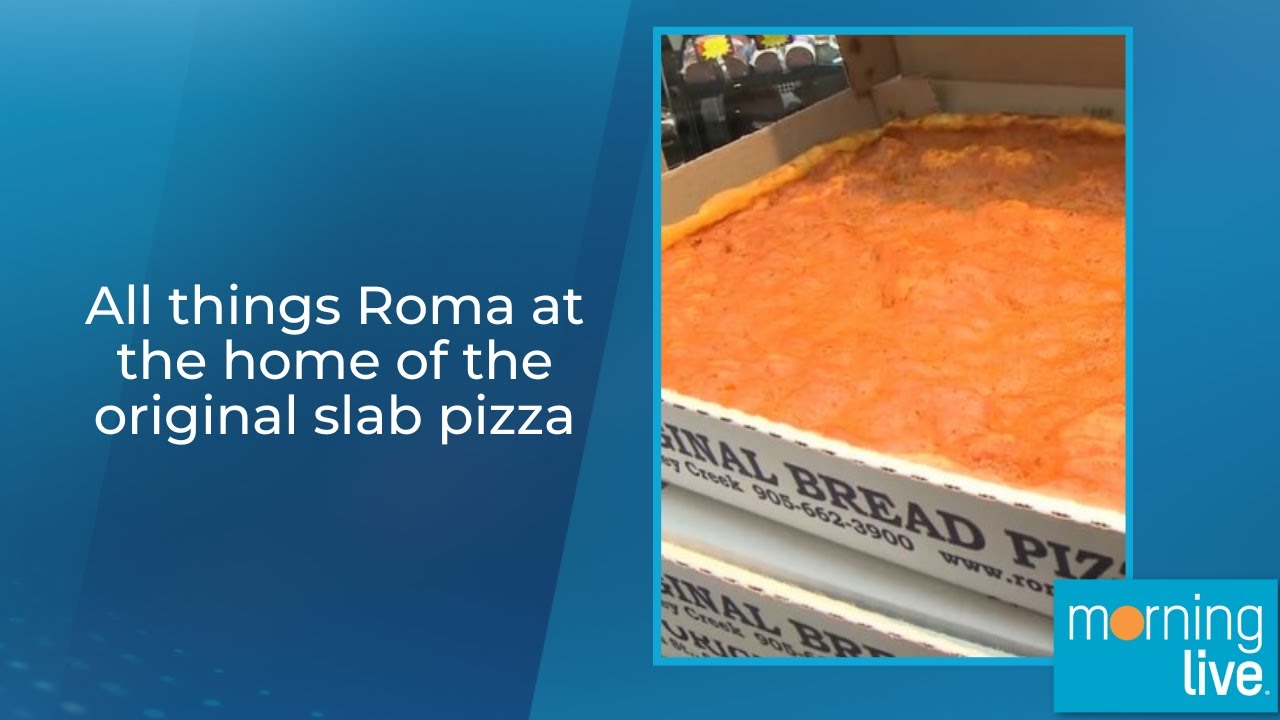 All things Roma at the home of the original slab pizza