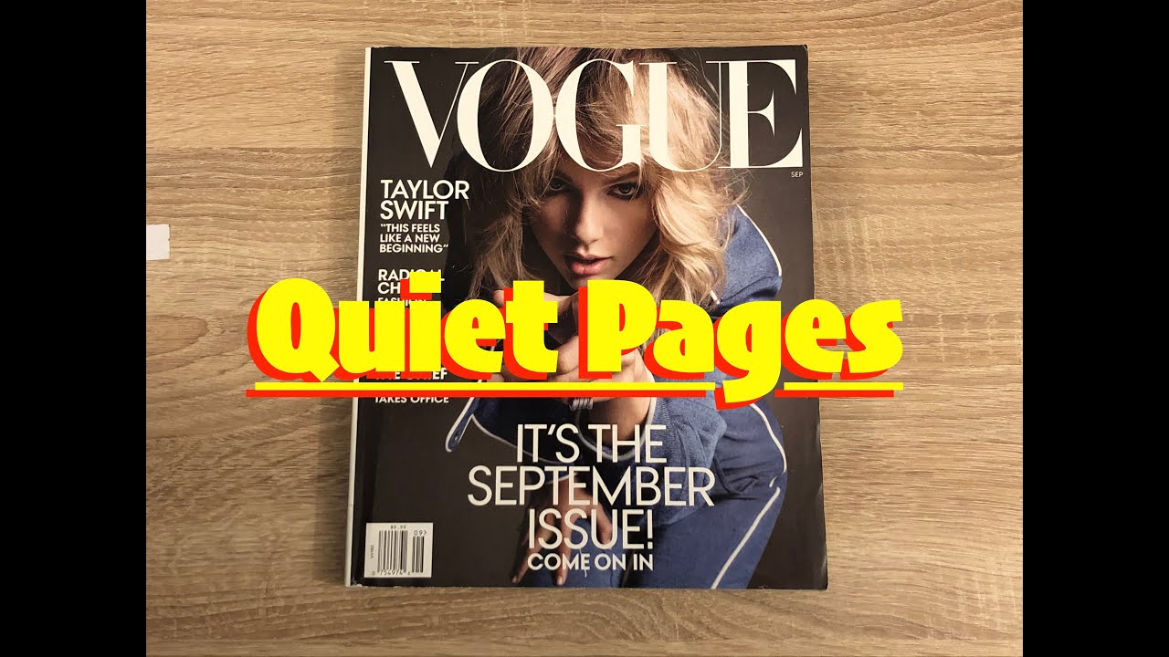 September 2019 Vogue US Full Flip-through | Taylor Swift | Inez and Vinoodh | Oliver Hadlee Pearch