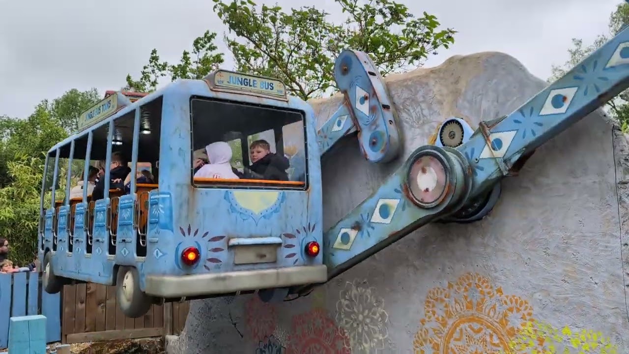 Jungle Bus Ride At Chessington World Of Adventure