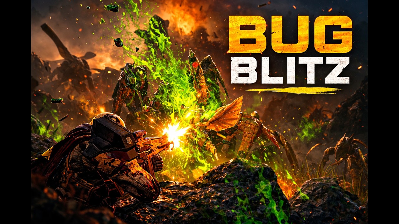 Helldivers 2 – Bug Blitz Mission (162 Kills)