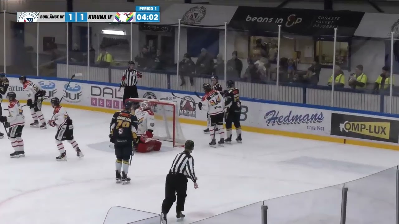 Artur Ogandzhanyan #31 Kiruna IF @ Borlänge HF HockeyEttan Norra