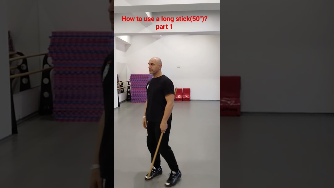 How to use a long stick(50