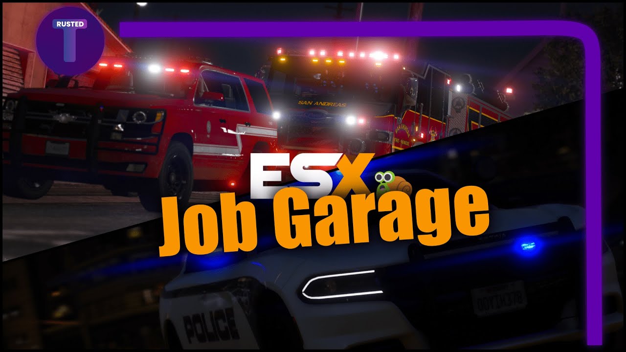 ESX Job Garage | Erstelle Für Alle Jobs Eine Garage!!