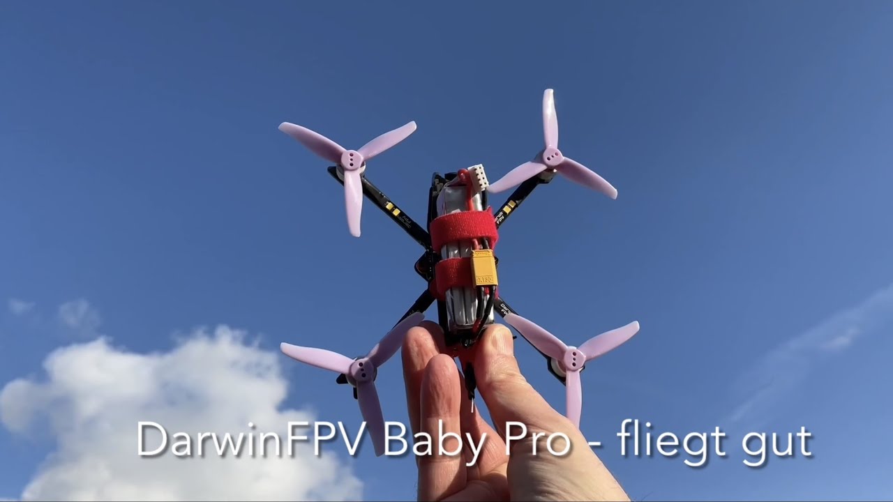 DarwinFPV Baby Pro fliegt sehr gut