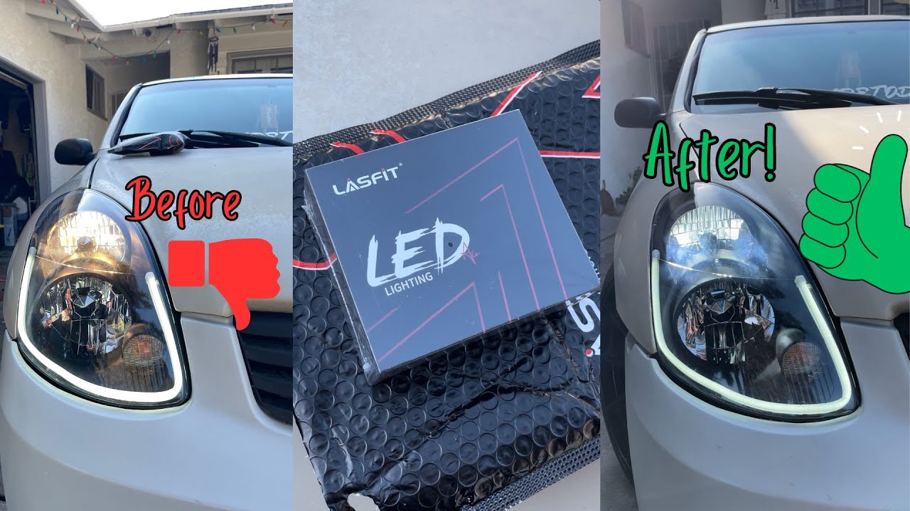 Installing Lasfit Plug & Play LED Low Beam Bulbs On My Infiniti G35