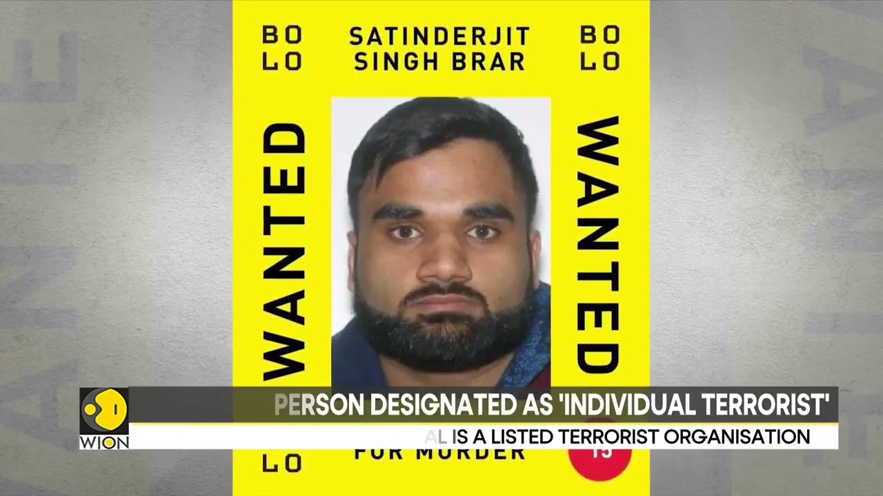 India  Home Ministry designates Goldy Brar as individual terrorist under UAPA   Latest News   WION