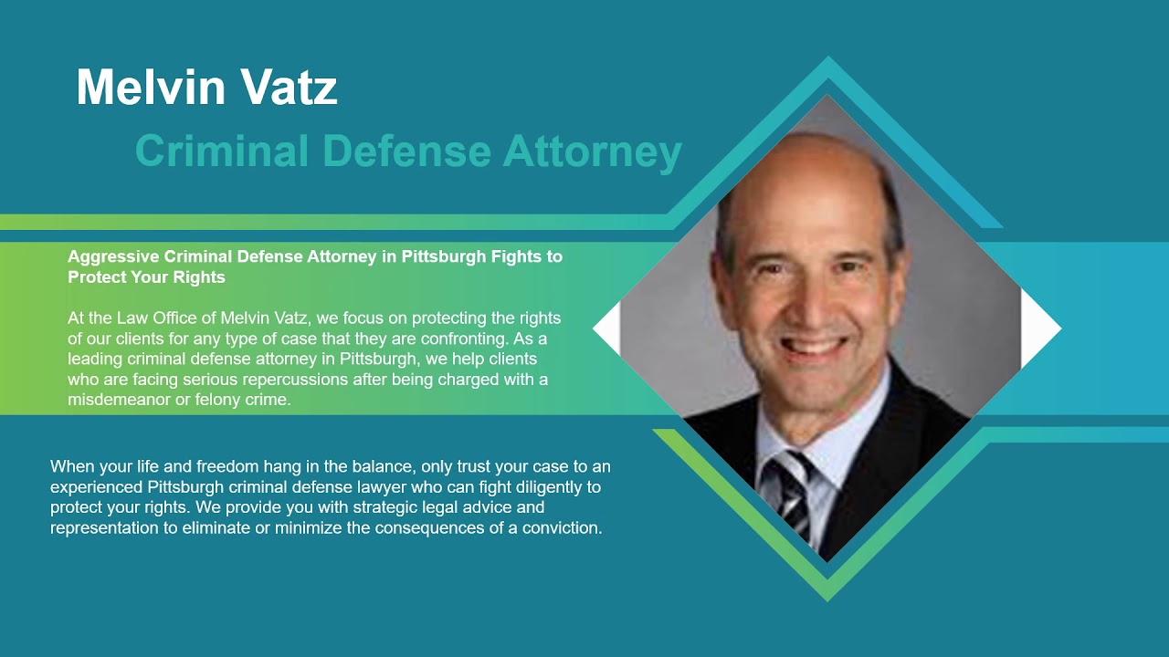 Criminal Defense Attorney Pittsburgh
