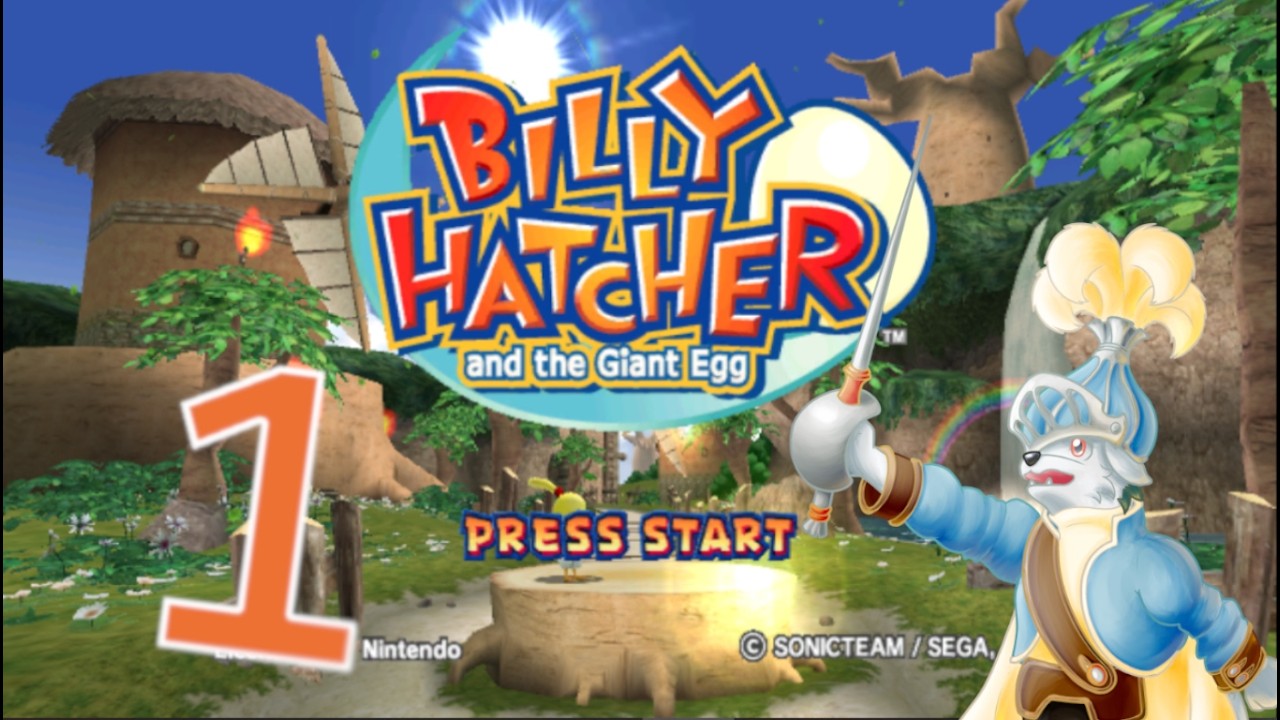 Replaying This 20+ year old game! - [VOD] Billy Hatcher and the Giant Egg - Part 1