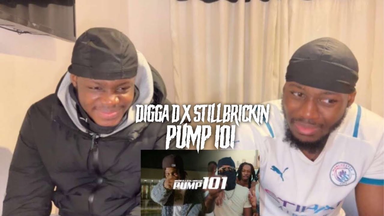 Digga on 50 cent beat😳 | Digga D x StillBrickin - Pump 101[REACTION]