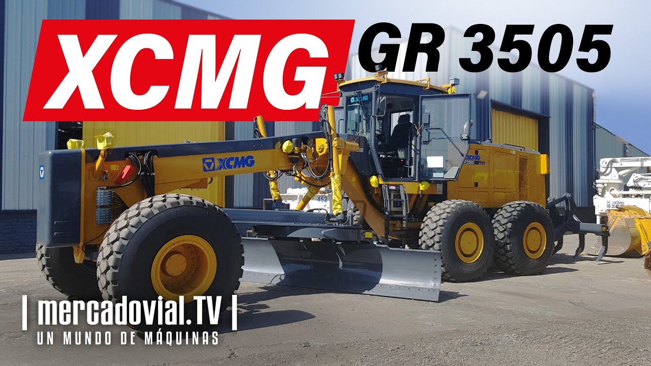 Motoniveladora Minera XCMG GR 3505 - Cummins 350 HP - Peso Operativo 34.000 kg - XCMG Chile