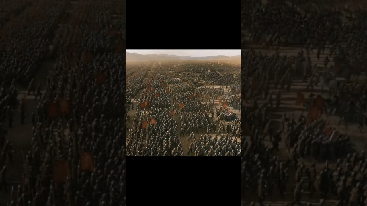 Epic Cavalry Charge: Korean Cataphracts vs Chinese Crossbows | The Great Battle  #shorts