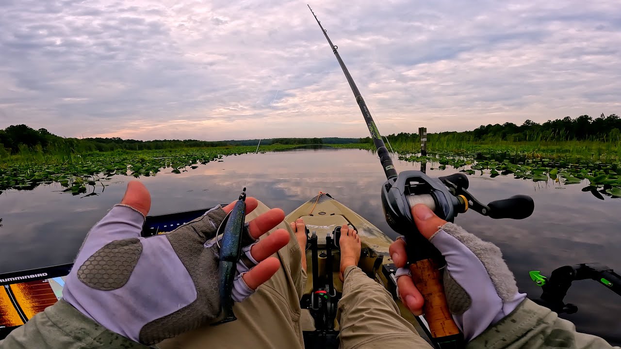 Kayak Bass Fishing - Rodman Reservoir