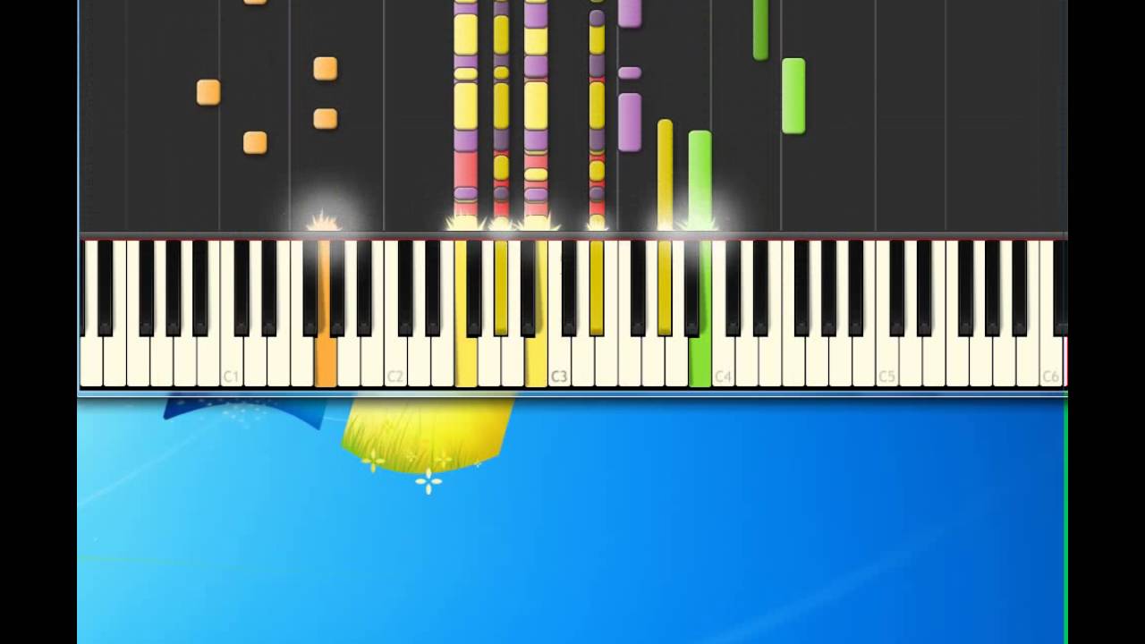 Earth, Wind & Fire   That's The Way Of The World [Piano tutorial by Synthesia]