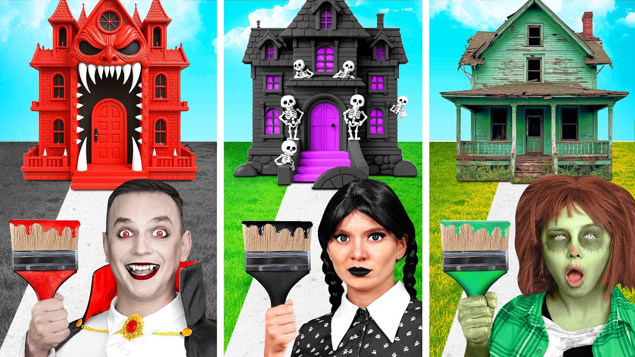 Maison Une Couleur D&eacute;fi | Guerres de Farces par Challenge Fun