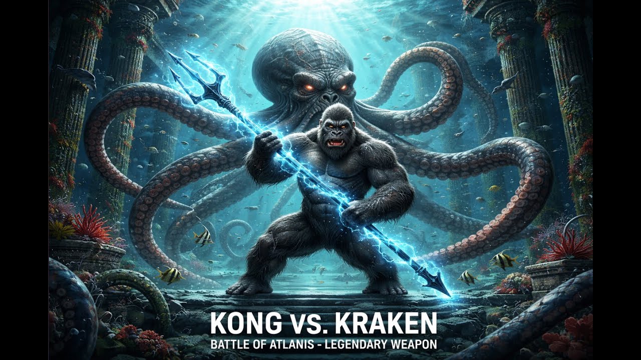 THE REBIRTH OF KRAKEN | Kong confronts the legendary deep-sea monster.
