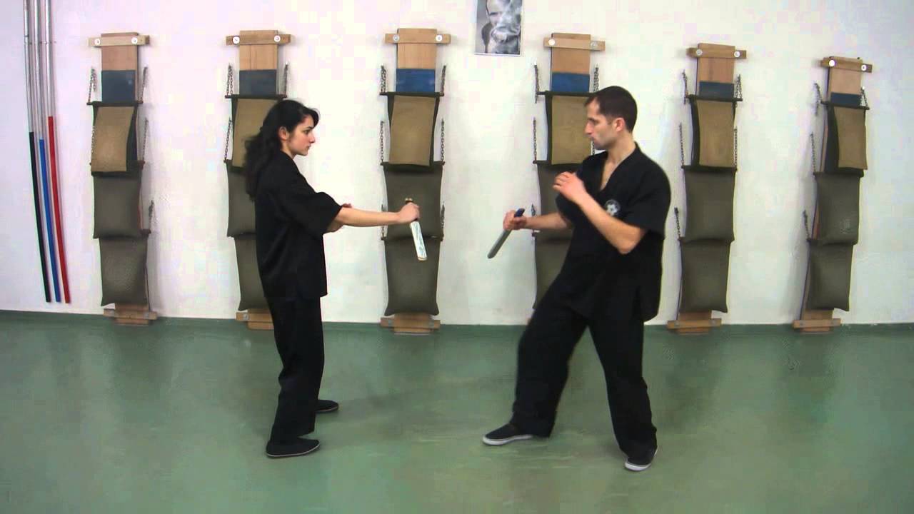 Armenian Wing Tsun (Винг Чун), Fighting knives (Ножевой бой), Elen Srapyan (17 years old)
