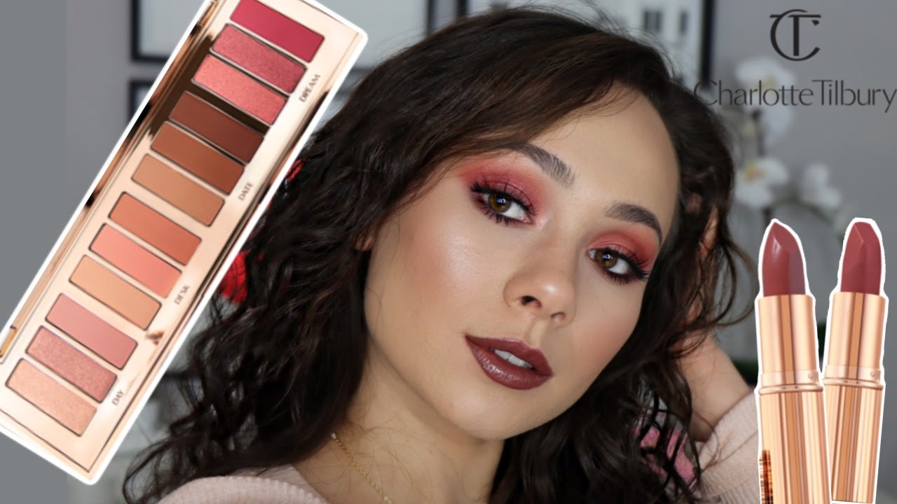 Charlotte Tilbury Pillow Talk Instant Eye Palette & Pillow Talk Medium/Intense Lipsticks Review