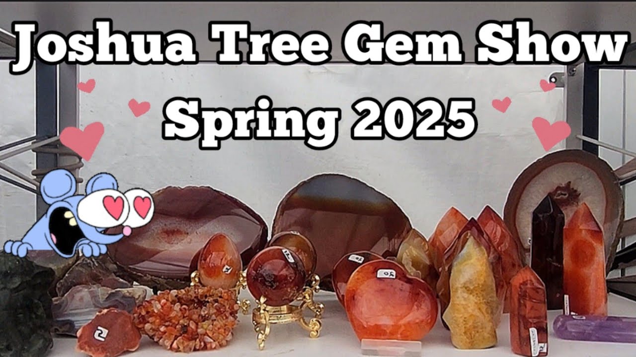 Joshua Tree Gem Show! 😍🪨💖 Spring 2025