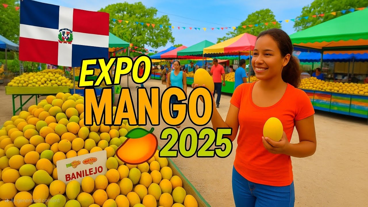 The Caribbean's Largest Mango Festival 🇩🇴 | Dominican Republic