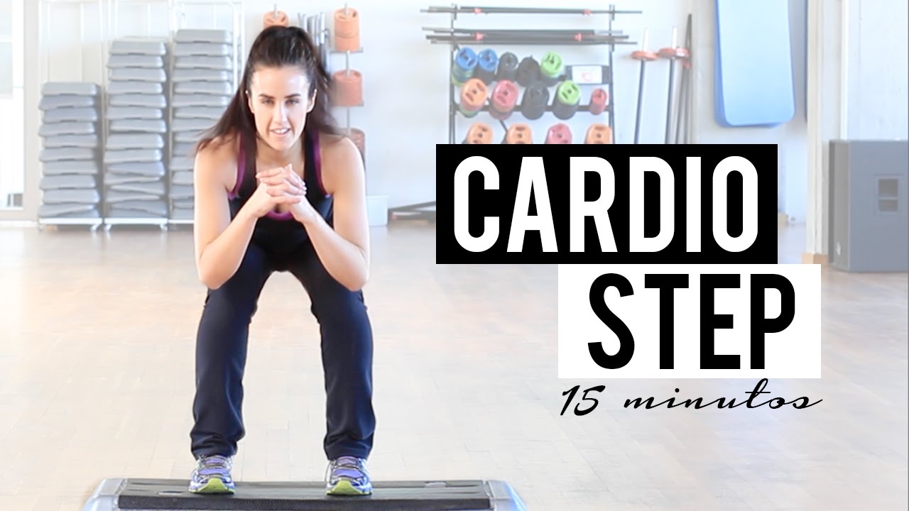 RUTINA DE CARDIO CON STEP | 15 MINUTOS