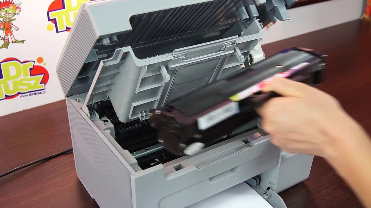 Drukarka Samsung SCX -3400 - jak wymienić toner I DrTusz.pl