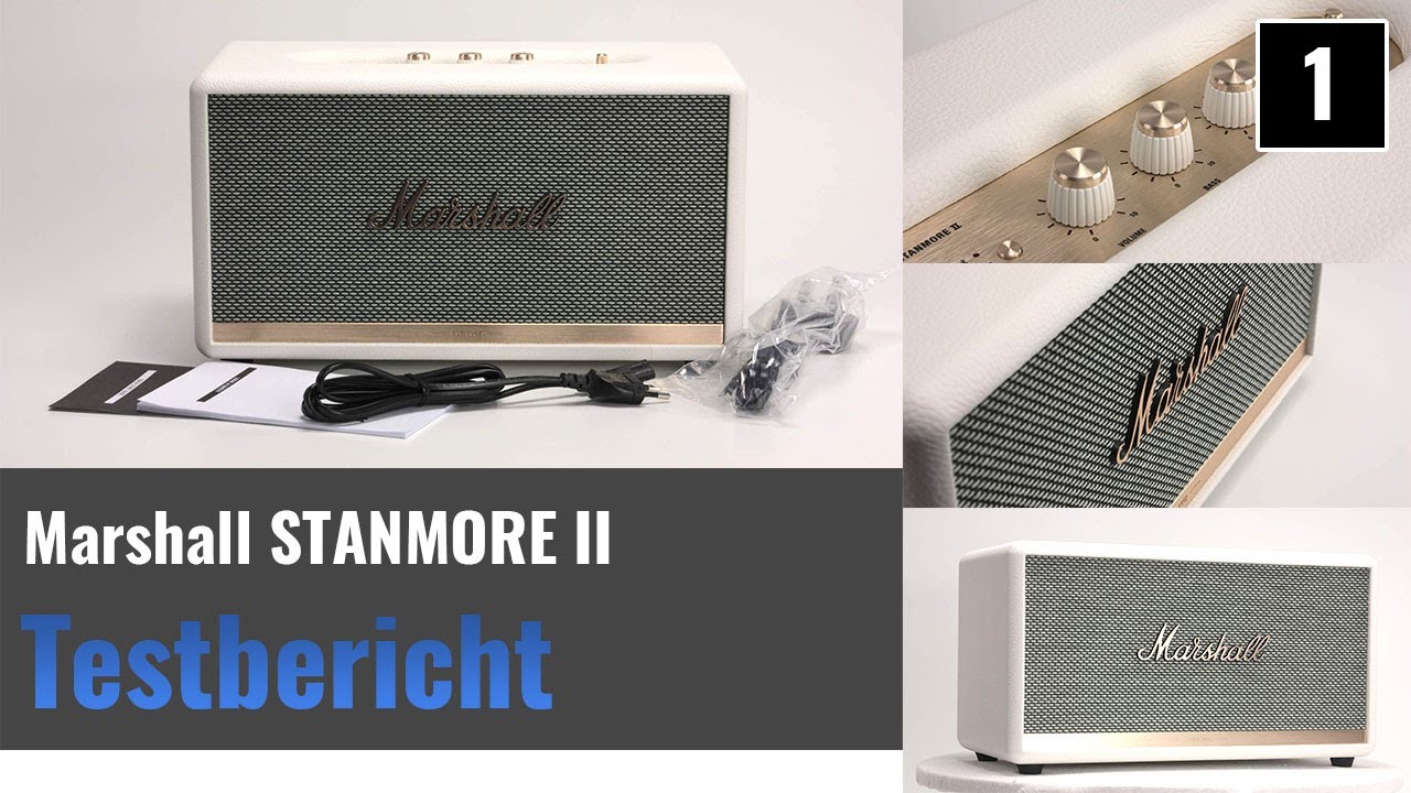 Marshall Stanmore II im Test - Retrodesign!