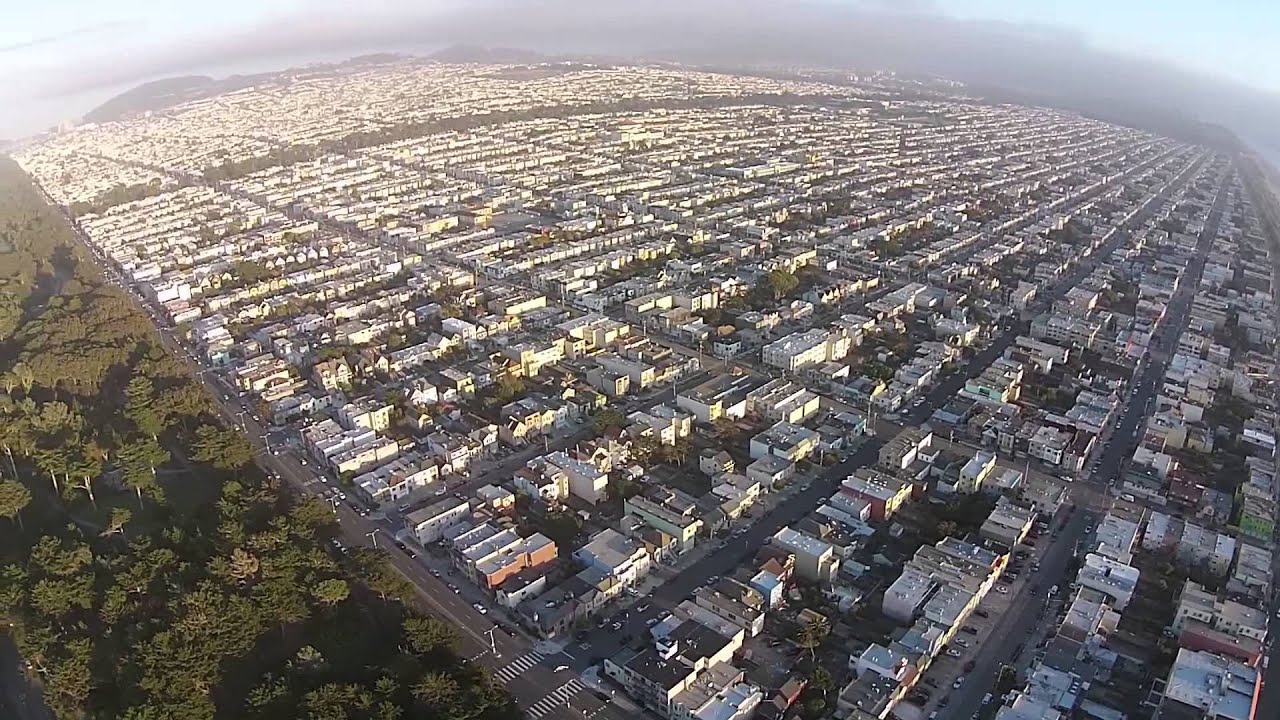 Flying my drone above San Francisco's Golden Gate Park