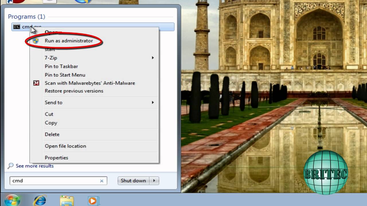 Fix Rundll32.exe Error Corrupted, Missing or Damaged on Windows 7 by Britec