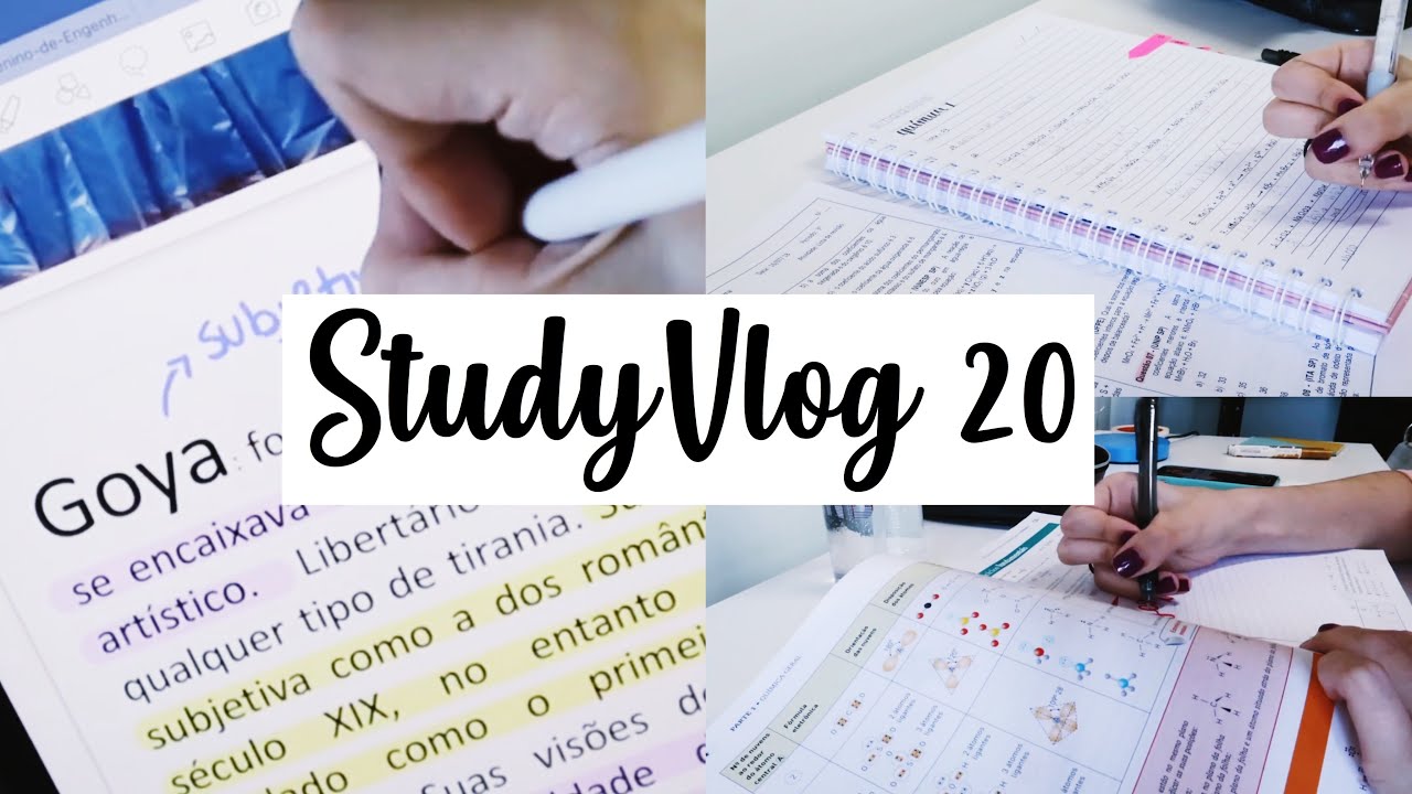 StudyVlog 20 | Uma tarde produtiva de estudos! | Ana's Studies