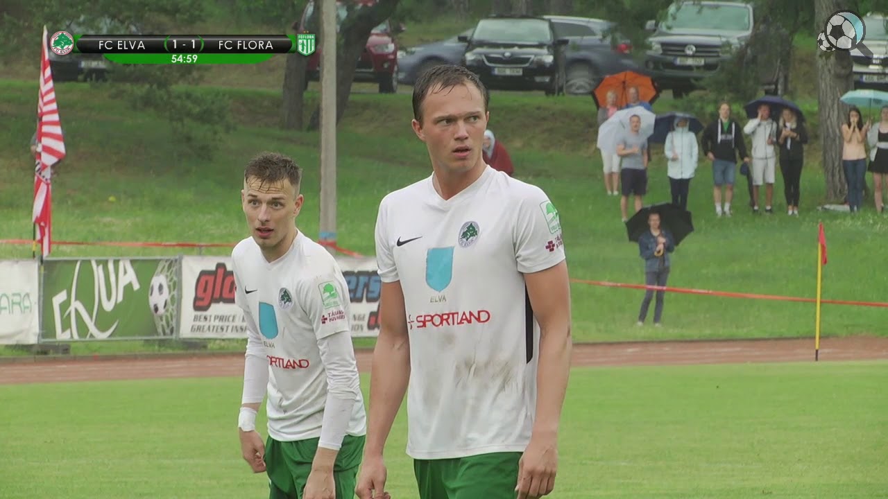 Tipneri karika poolfinaal: FC Elva - Tallinna FC Flora  2:4 (1:1)