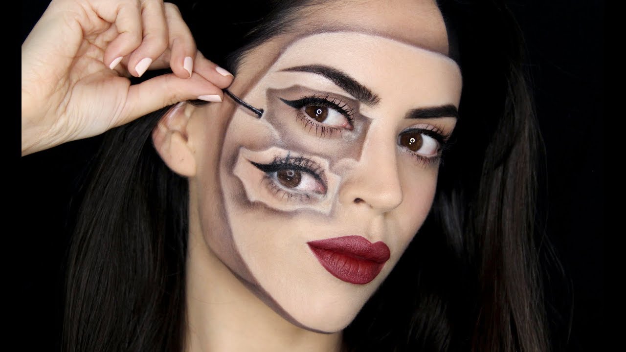 Mask | Optical Illusion Makeup