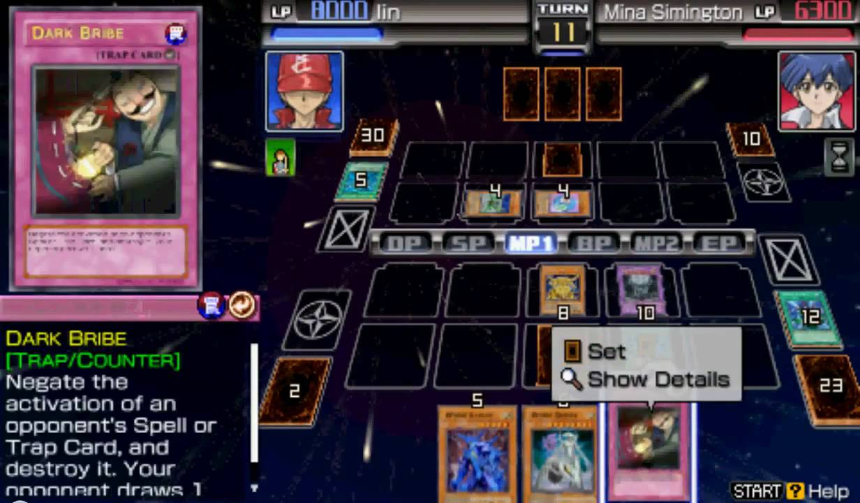 Yu-Gi-Oh! 5D's Tag Force 4 Worm Fusion vs Mina Simington English HD