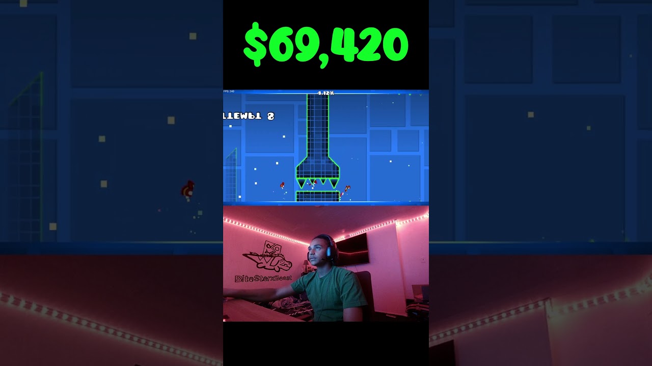 Geometry Dash $69 Vs $69,420 Path Challenges! 