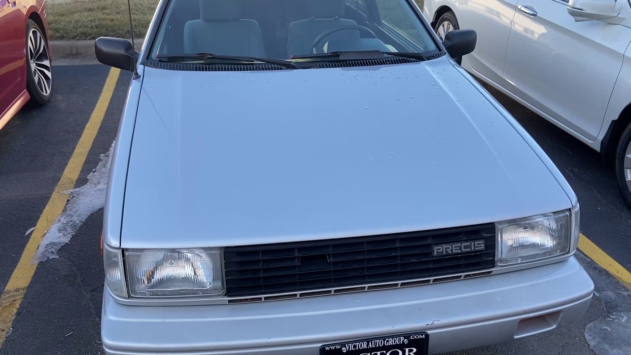1989 Mitsubishi Precis RS(Hyundai Excel) Walkaround