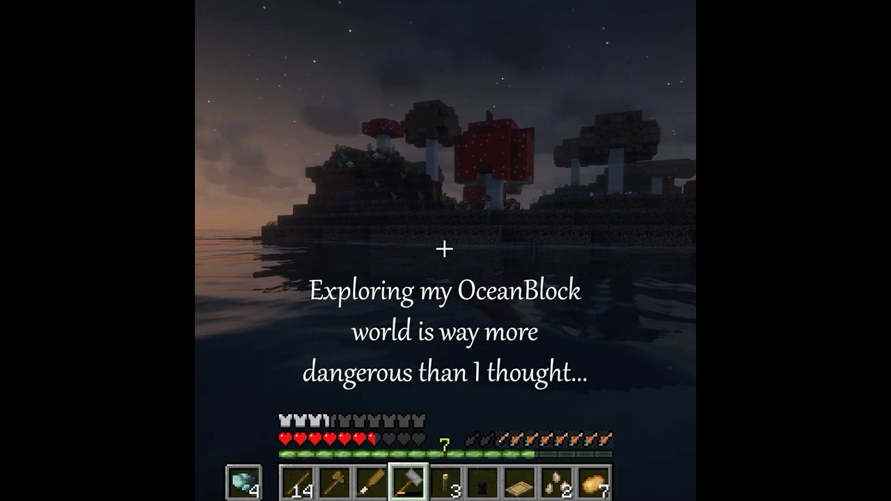 I thought no mobs spawn in a mushroom biome!  