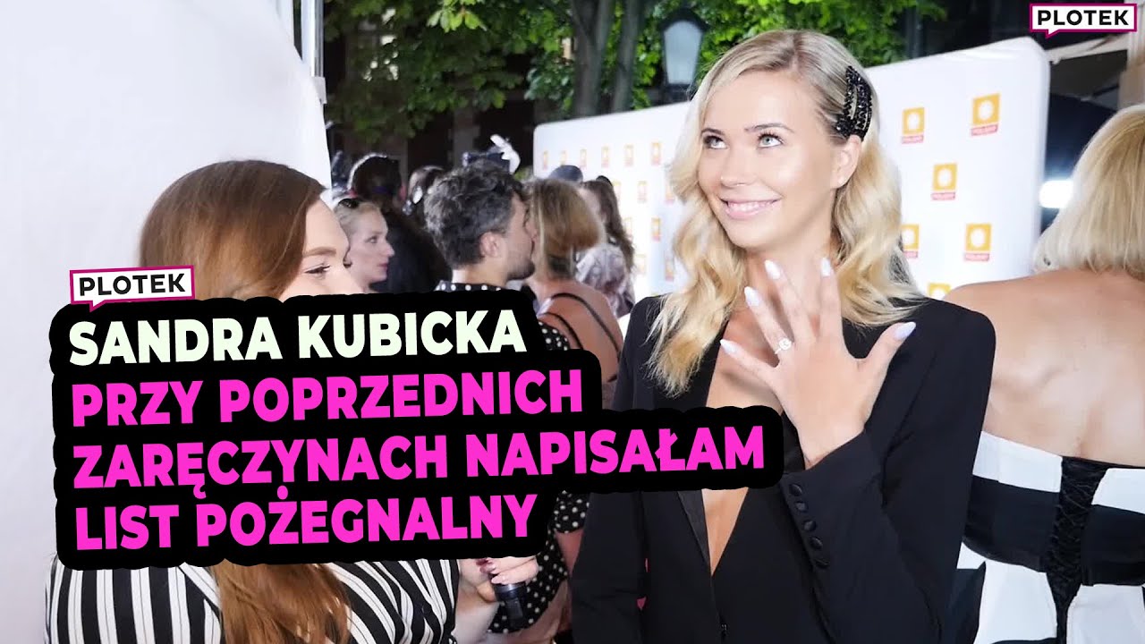 Sandra Kubicka o zaręczynach i ślubie