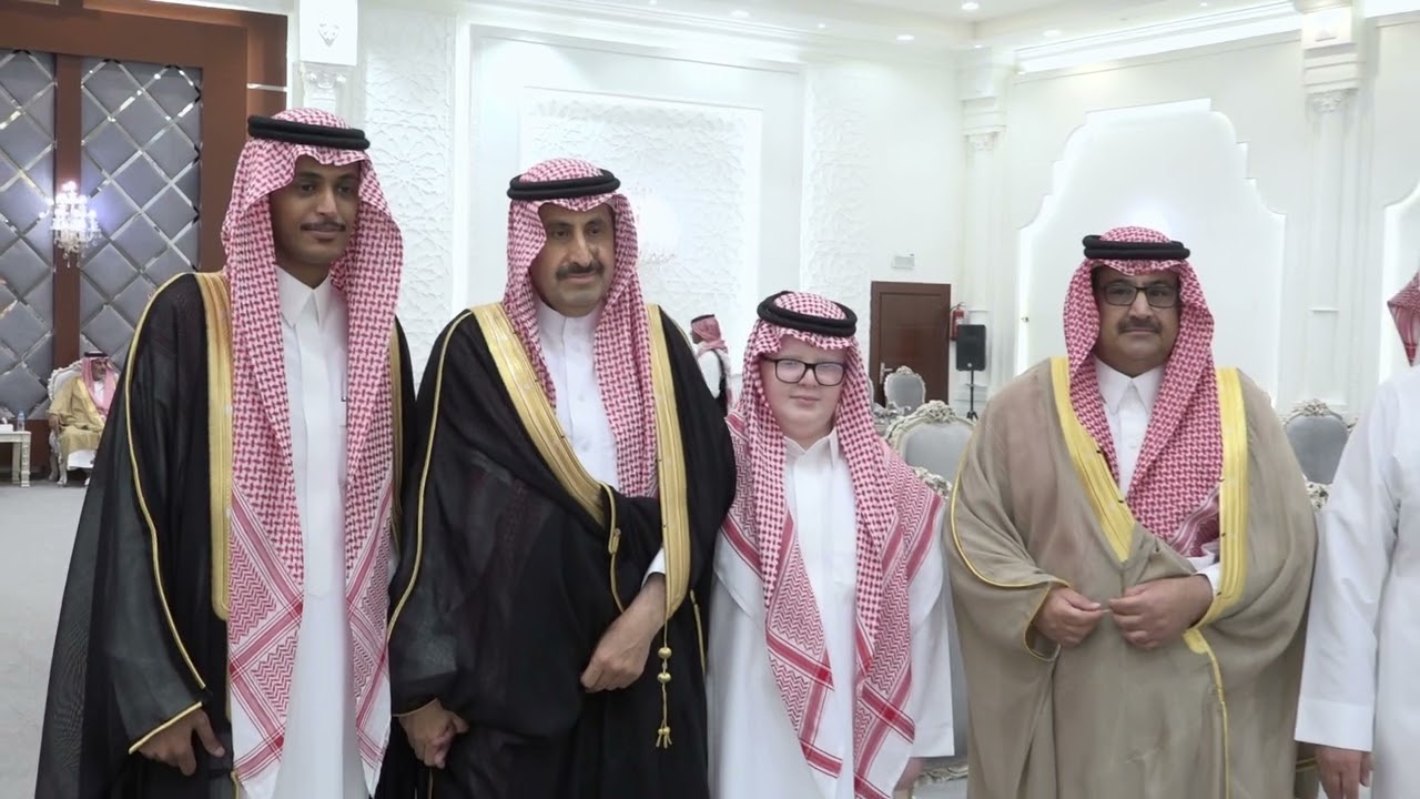 حفل الشيخ الدكتور فهد بن مران بن قويد بمناسبة زواج ابنه مران بن فهد بن قويد بمدينة الرياض