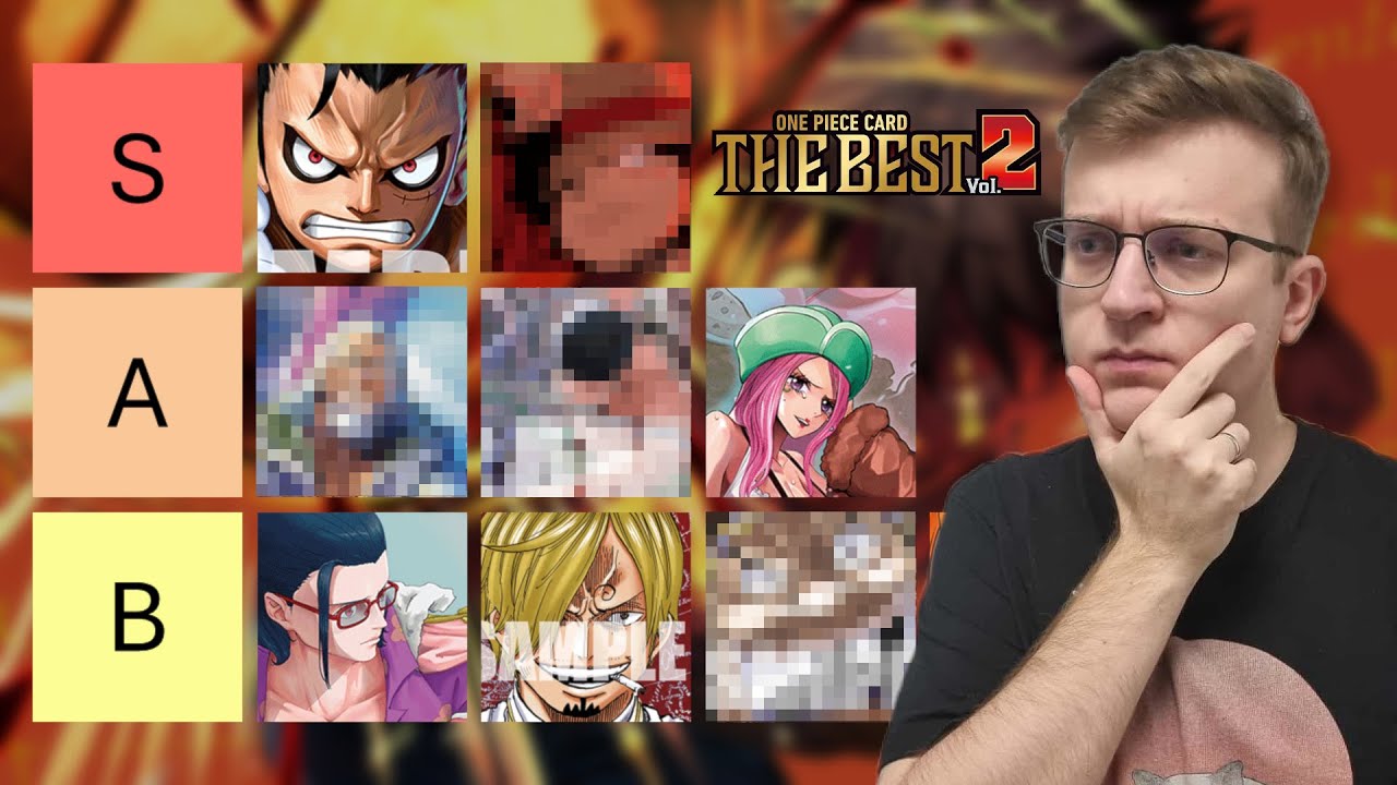 PRB02 TIER LIST | One Piece Card Game