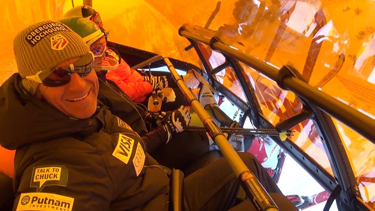 Lindsey Vonn and Mikaela Shiffrin  in Flachau ski world cup - Love these girls !