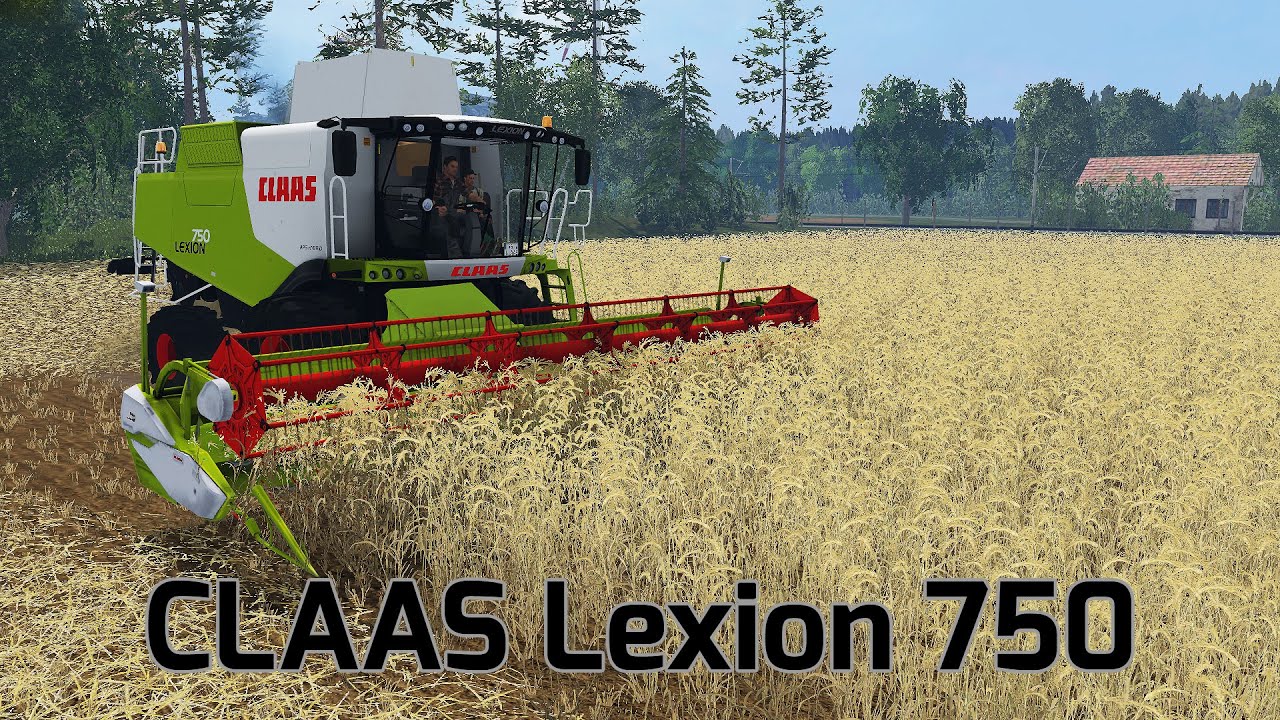 Farming Simulator 15 - Harvesting Wheat | CLAAS Lexion 750